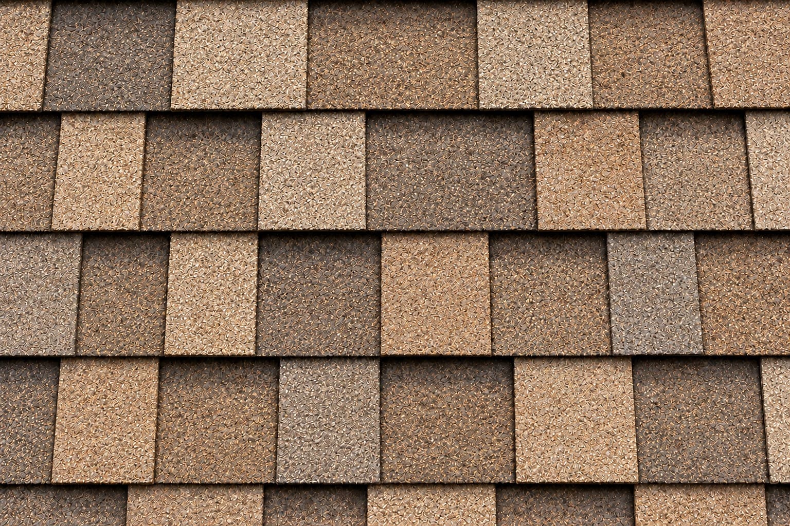 Desert Tan asphalt shingle color swatch