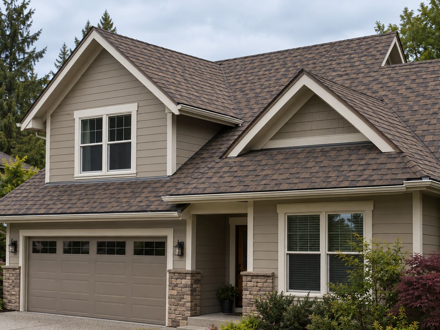 Wood shake roofing installation in Gresham, Oregon
